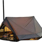 Hot Tent with Stove Jack – 4 Season Waterproof & Windproof Shelter for 1–4 People, Lightweight for Camping, Hiking, Hunting & Fishing