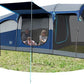 TIMBER RIDGE 8 Person Family Camping Tent with Screen Room, Double Layer Waterproof Weather Resistant Big Tunnel Tent with Rainfly Carry Bag, Large Family Tent for Outdoor Party 20ft x 8ft x 76in