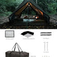 Hot Tent with Stove Jack – 4 Season Waterproof & Windproof Shelter for 1–4 People, Lightweight for Camping, Hiking, Hunting & Fishing