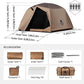 OneTigris JOVIAN 4 Person 3 Season Camping Tent
