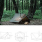 Hot Tent with Stove Jack – 4 Season Waterproof & Windproof Shelter for 1–4 People, Lightweight for Camping, Hiking, Hunting & Fishing