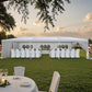 Devoko 10'x30' Heavy-Duty Party Tent - Waterproof Outdoor Canopy with UV Protection & Sidewalls for Weddings, Backyard Events, Patio - Wind-Resistant Large Event Tent